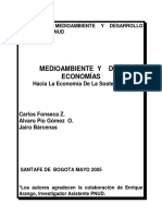 Valoración Economica de La Calidad Ambiental