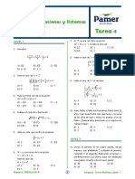 Algebra - 4 - Tarea