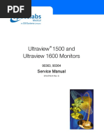 Spacelabs Ultraview 1500,1600 Monitor - Service Manual