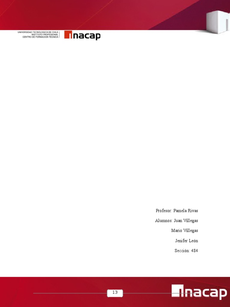 Formato Inacap (Arreglado para Que Quede Bien Con El Texto) | PDF ...