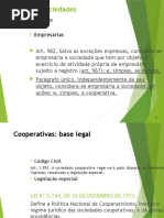 Aula Cooperativas - Tributação