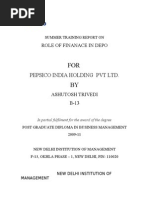 Download Summer Training Report on Finance by Awneesh Pratap Singh Chauhan SN34926052 doc pdf