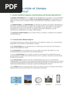 Cómo Se Mide El Tiempo Atmosférico
