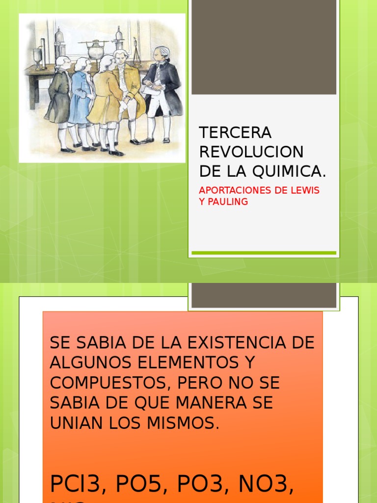 Tercera Revolucion de La Quimica