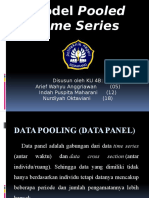 Model Pooled Time Series