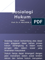 SOSIOLOGI HUKUM