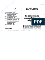 Cap 12 La Competencia Monopolística y El Oligopolio