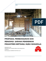 Proposal Renovasi Dan Pembangunan Pesantren Miftahul Huda