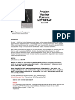 Aviation Weather Formats: Metar/Taf: Where, When, and Wind