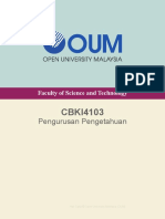 CBKI4103 Pengurusan Pengetahuan CAug14