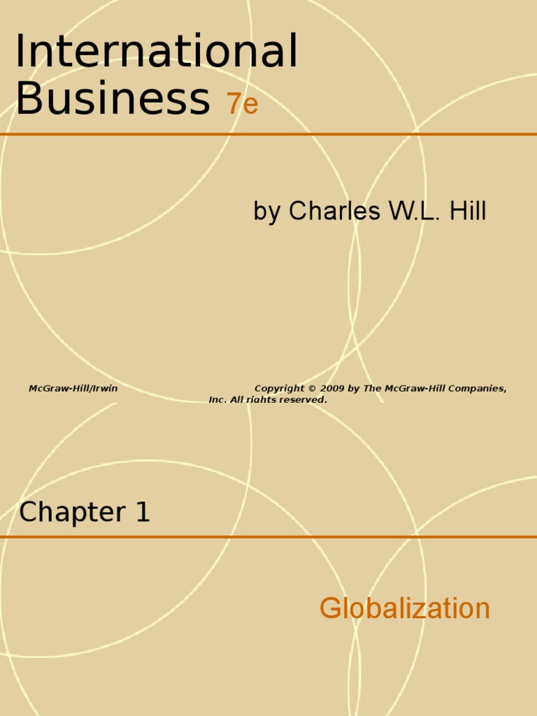 International Business: by Charles W.L. Hill | PDF