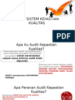 Audit Sistem Kepastian Kualitas