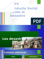 Conducta Social Frente Al Desastre