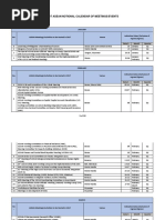 2017 Asean Notional Calendar of Meetings As of 12 Jan 2017