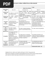 Download Rubrica Video Tutorial by Ensenada Baja SN349285906 doc pdf