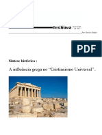 Sintese História - A Influência Grega No Cristianismo Universal