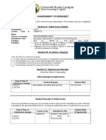 Assessment Coversheet: Attach This Coversheet As The Cover For Your Submission. All Sections Must Be Completed