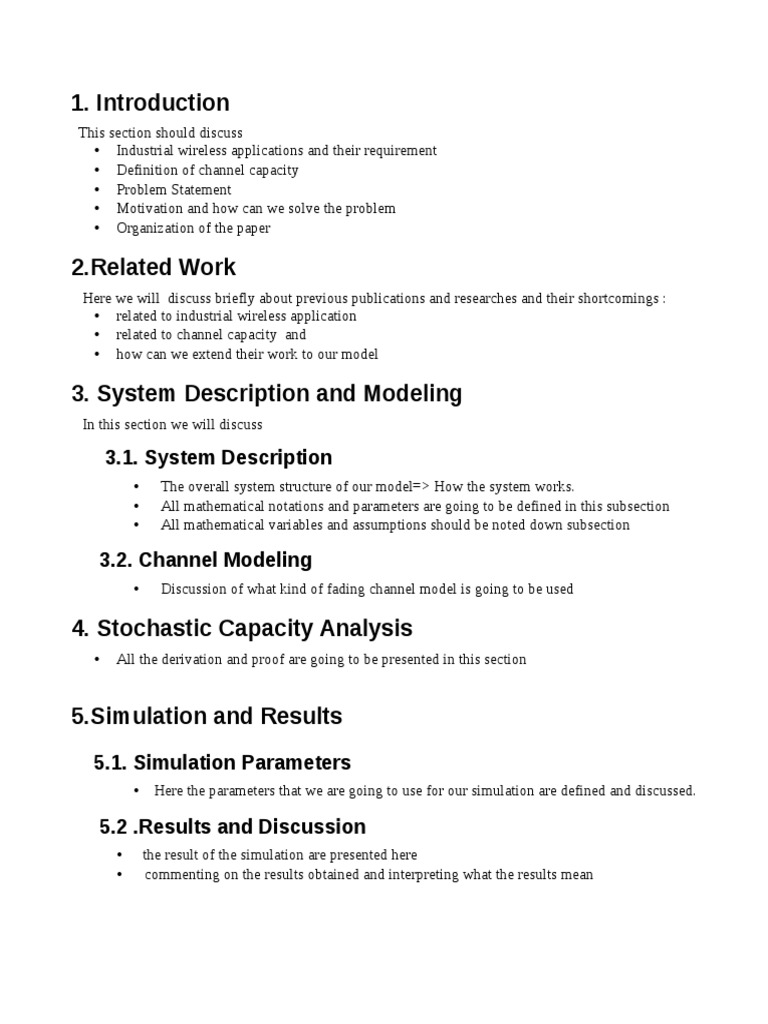 Industrial Wireless Channel Capacity Analysis | PDF