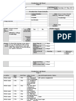 call sheet  print room