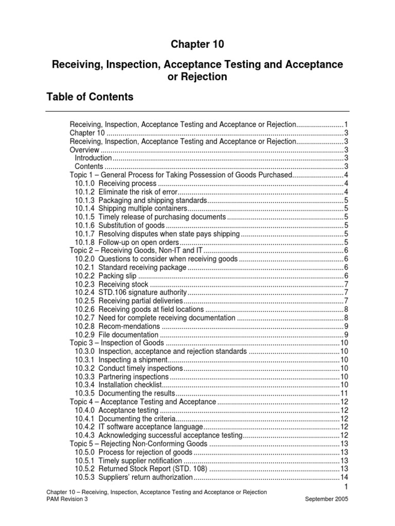 Material Inspection Bill Of Lading Invoice