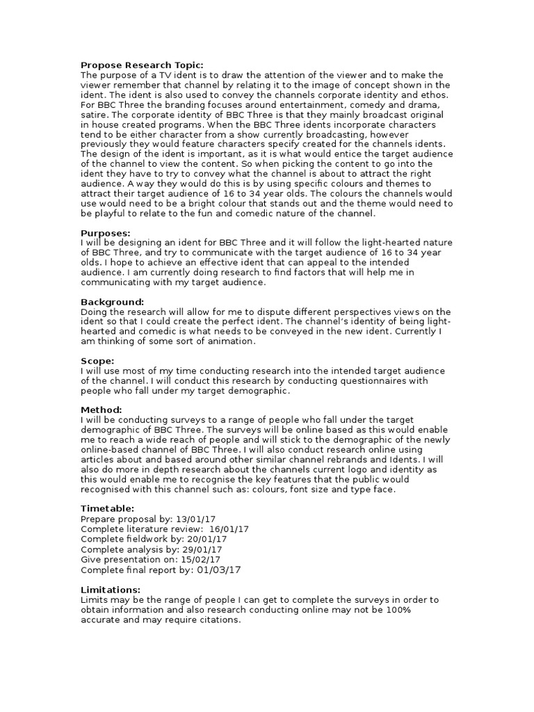 Research paper audience examples image