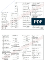 Maths Formulae (Integration and Derivative)