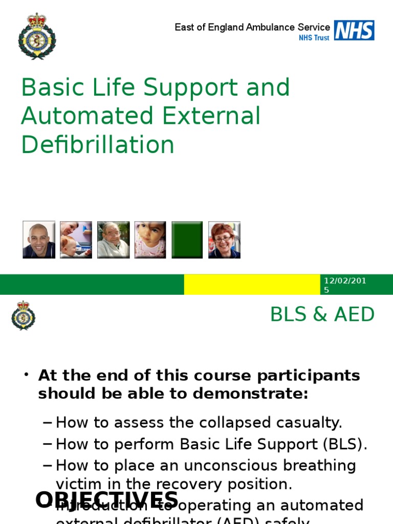 BLS and AED Training Guide 2015 | PDF | Cardiopulmonary Resuscitation ...