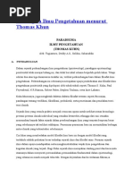 Download Paradigma Ilmu Pengetahuan Menurut Thomas Khun by Khoerussani Liverpool SN349293040 doc pdf