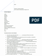 Education Vocabulary PDF 1 '