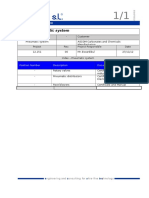 INDEX - Pneumatic System: Position Number Description Document