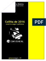 Collita de 2016: Novel La Negra I Policíaca