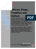 African Kings, Religion and Tradition