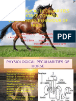 Physiological Peculiarities, Vices, Senses, and Behaviour of Horses