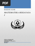 Bahan Ajar Matematika Rekayasa