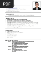 Example resume