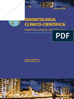 Odontologia Clínico-Científica Scientific-Clinical Odontology Volume 16 Número 1 JAN/MAR - 2017