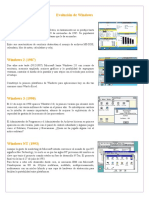 Evolución de Windows