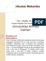 Matrikulasi Mekanika: Universitas Ahmad Dahlan