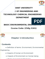 Adigrat University College of Engineering and Technology Chemical Engineering Department