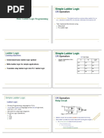 Basic Relay Ladder Diagram Guide | PDF | Relay | Equipment