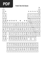 periodic table