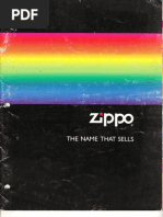 1991 Zippo Full Line Catalog