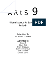 "Renaissance & Baroque Period": Submitted To