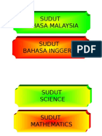 SUDUT DALAM KELAS