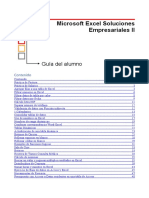 Prácticas Excel Soluciones Empresariales II