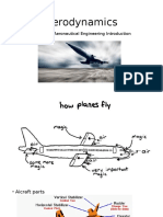 Aerodynamics: First Part of Aeronautical Engineering Introduction