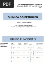Aula 05 -Química do Petróleo (Funções Orgânicas)