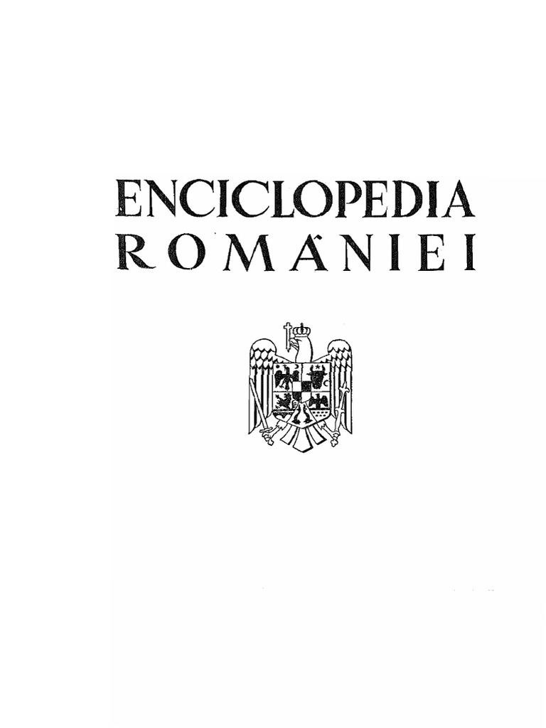 26186054 Enciclopedia Romaniei 1938 Vol I