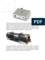 Generador de Vibraciones para La Excitación Mecánica de Oscilaciones y Ondas P