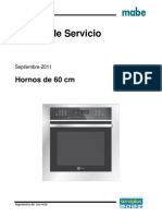 18. Manual de Servicio Horno Desfogue Frontal 60 Cm Septiembre 2011